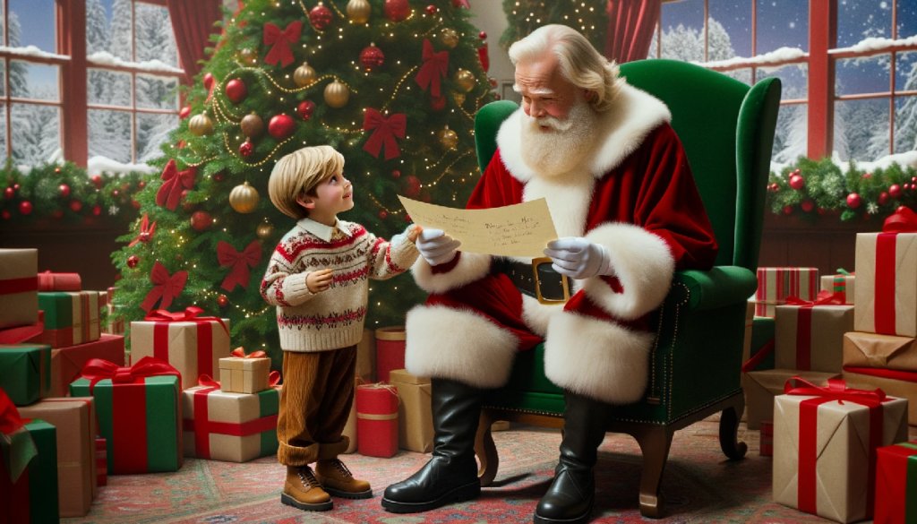 The Adventure to Visit Santa Claus