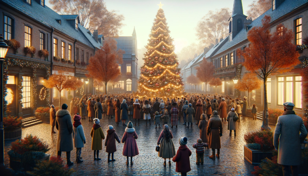 Christmas Dreams in Town Square